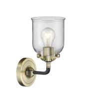 LED Wall Sconce by Innovations - Nouveau Collection, Black Antique Brass Finish - 284-1W-BAB-G52-LED
