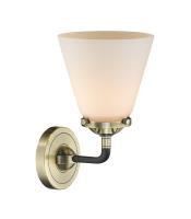 One Light Wall Sconce by Innovations - Nouveau Collection, Black Antique Brass Finish - 284-1W-BAB-G61
