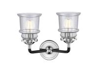 Two Light Bath Vanity by Innovations - Nouveau Collection, Black Polished Nickel Finish - 284-2W-BPN-G184S