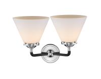 LED Bath Vanity by Innovations - Nouveau Collection, Black Polished Nickel Finish - 284-2W-BPN-G41-LED