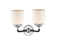 LED Bath Vanity by Innovations - Nouveau Collection, Black Polished Nickel Finish - 284-2W-BPN-G51-LED