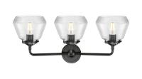 Three Light Bath Vanity by Innovations - Nouveau Collection, Oil Rubbed Bronze Finish - 284-3W-OB-G172