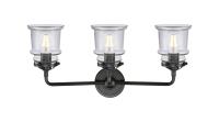 Three Light Bath Vanity by Innovations - Nouveau Collection, Oil Rubbed Bronze Finish - 284-3W-OB-G182S