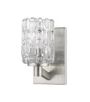 One Light Wall Sconce by Z-Lite - Aubrey Collection, Brushed Nickel Finish - 1931-1S-BN