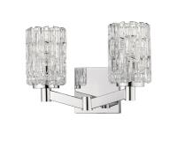 Two Light Vanity by Z-Lite - Aubrey Collection, Chrome Finish - 1931-2V-CH