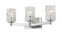 Three Light Vanity by Z-Lite - Aubrey Collection, Chrome Finish - 1931-3V-CH