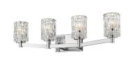 Four Light Vanity by Z-Lite - Aubrey Collection, Chrome Finish - 1931-4V-CH