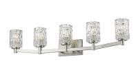 Five Light Vanity by Z-Lite - Aubrey Collection, Brushed Nickel Finish - 1931-5V-BN