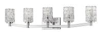 Five Light Vanity by Z-Lite - Aubrey Collection, Chrome Finish - 1931-5V-CH