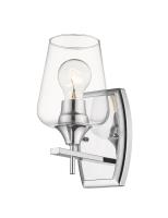 One Light Wall Sconce by Z-Lite - Joliet Collection, Chrome Finish - 473-1S-CH