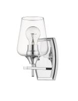 One Light Wall Sconce by Z-Lite - Joliet Collection, Chrome Finish - 473-1S-CH