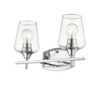 Two Light Vanity by Z-Lite - Joliet Collection, Chrome Finish - 473-2V-CH