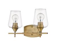Two Light Vanity by Z-Lite - Joliet Collection, Olde Brass Finish - 473-2V-OBR