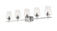 Five Light Vanity by Z-Lite - Joliet Collection, Chrome Finish - 473-5V-CH