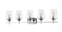 Five Light Vanity by Z-Lite - Joliet Collection, Chrome Finish - 473-5V-CH