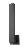 LED Outdoor Wall Mount by Z-Lite - Edge Collection, Black Finish - 576M-BK-LED