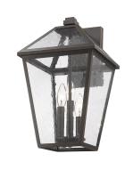 Three Light Outdoor Wall Light by Z-Lite - Talbot Collection, Oil Rubbed Bronze Finish - 579B-ORB