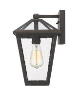 One Light Outdoor Wall Light by Z-Lite - Talbot Collection, Oil Rubbed Bronze Finish - 579M-ORB