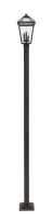 Three Light Outdoor Post Mounted Fixture by Z-Lite - Talbot Collection, Oil Rubbed Bronze Finish - 579PHBS-536P-ORB