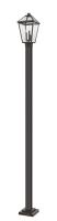 Three Light Outdoor Post Mounted Fixture by Z-Lite - Talbot Collection, Oil Rubbed Bronze Finish - 579PHBS-536P-ORB