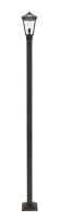 One Light Outdoor Post Mounted Fixture by Z-Lite - Talbot Collection, Oil Rubbed Bronze Finish - 579PHMS-536P-ORB