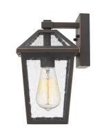 One Light Outdoor Wall Light by Z-Lite - Talbot Collection, Oil Rubbed Bronze Finish - 579S-ORB