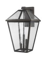 Three Light Outdoor Wall Light by Z-Lite - Talbot Collection, Oil Rubbed Bronze Finish - 579XL-ORB