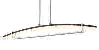 LED Linear Chandelier by Z-Lite - Arc Collection, Chrome Finish - 620-43-CH-LED