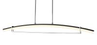 LED Linear Chandelier by Z-Lite - Arc Collection, Chrome Finish - 620-56-CH-LED