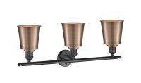 Three Light Bath Vanity by Innovations - Franklin Restoration Collection, Oil Rubbed Bronze Finish - 205-OB-M9-AC
