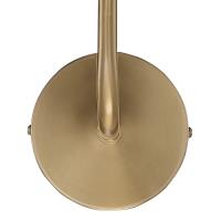 One Light Wall Sconce by Crystorama - Bailey Collection, Aged Brass Finish - BAI-A2101-AG