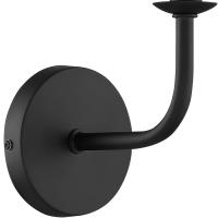 One Light Wall Sconce by Crystorama - Bailey Collection, Matte Black Finish - BAI-A2101-MK