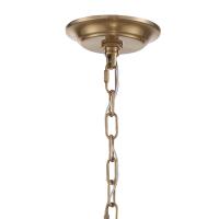 Eight Light Chandelier by Crystorama - Bailey Collection, Aged Brass Finish - BAI-A2108-AG