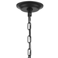 Eight Light Chandelier by Crystorama - Bailey Collection, Matte Black Finish - BAI-A2108-MK