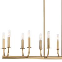 12 Light Chandelier by Crystorama - Bailey Collection, Aged Brass Finish - BAI-A2112-AG