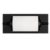 LED Bathroom Vanity by Crystorama - Foster Collection, Matte Black Finish - FOS-A8050-MK