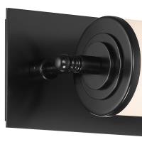 LED Bathroom Vanity by Crystorama - Foster Collection, Matte Black Finish - FOS-A8050-MK