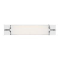 LED Bathroom Vanity by Crystorama - Foster Collection, Polished Chrome Finish - FOS-A8051-CH