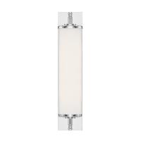 LED Bathroom Vanity by Crystorama - Foster Collection, Polished Chrome Finish - FOS-A8051-CH