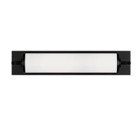LED Bathroom Vanity by Crystorama - Foster Collection, Matte Black Finish - FOS-A8051-MK