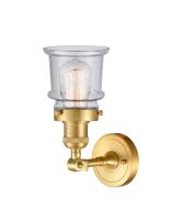 LED Wall Sconce by Innovations - Franklin Restoration Collection, Satin Gold Finish - 203-SG-G184S-LED