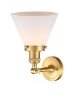 LED Wall Sconce by Innovations - Franklin Restoration Collection, Satin Gold Finish - 203-SG-G41-LED