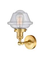 LED Wall Sconce by Innovations - Franklin Restoration Collection, Satin Gold Finish - 203-SG-G534-LED