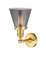LED Wall Sconce by Innovations - Franklin Restoration Collection, Satin Gold Finish - 203-SG-G63-LED