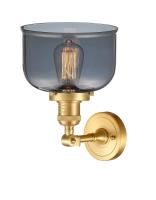 LED Wall Sconce by Innovations - Franklin Restoration Collection, Satin Gold Finish - 203-SG-G73-LED