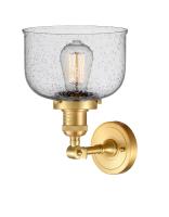 LED Wall Sconce by Innovations - Franklin Restoration Collection, Satin Gold Finish - 203-SG-G74-LED