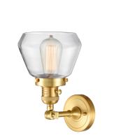 One Light Wall Sconce by Innovations - Franklin Restoration Collection, Satin Gold Finish - 203SW-SG-G172