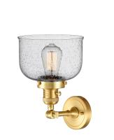 One Light Wall Sconce by Innovations - Franklin Restoration Collection, Satin Gold Finish - 203SW-SG-G74