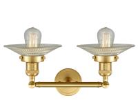 LED Bath Vanity by Innovations - Franklin Restoration Collection, Satin Gold Finish - 208-SG-G2-LED