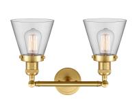 LED Bath Vanity by Innovations - Franklin Restoration Collection, Satin Gold Finish - 208-SG-G62-LED